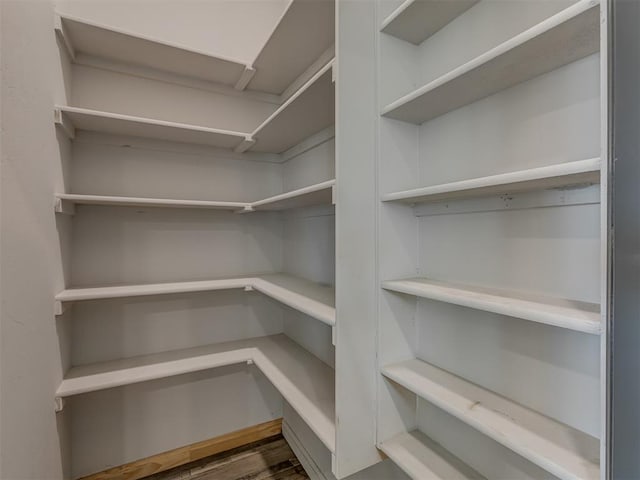 view of pantry