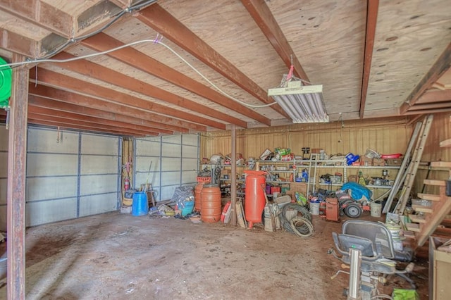 21351 E Tenth St, Hinton, OK 73047 - view of garage