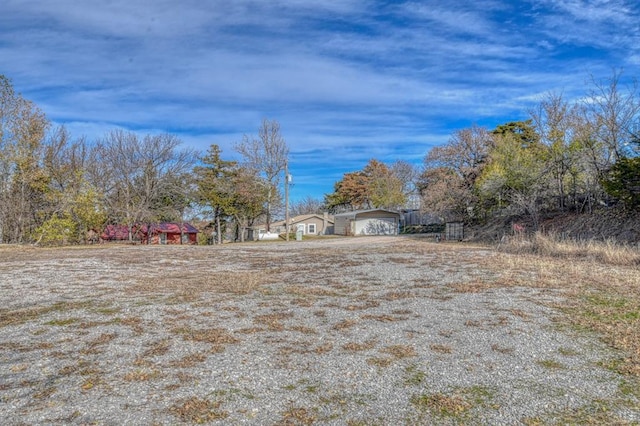 21351 E Tenth St, Hinton, OK 73047 - view of yard with a detached carport