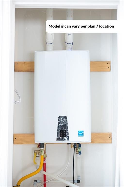 utilities with tankless water heater