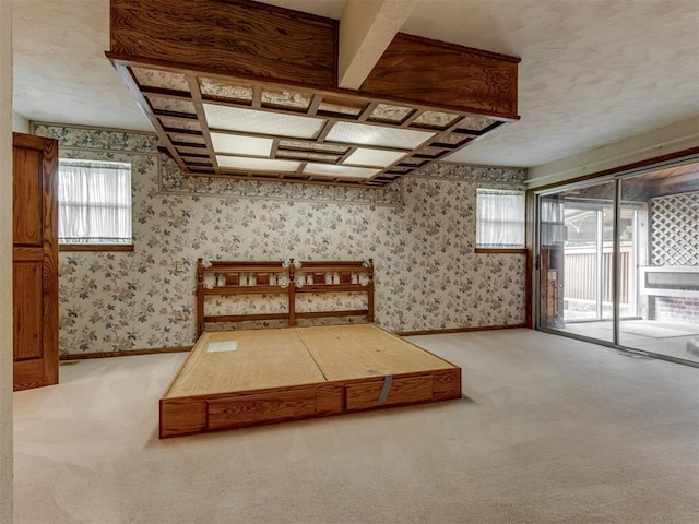 1501 S Avery Ave, Midwest City, OK 73130 - bonus room featuring wallpapered walls and carpet