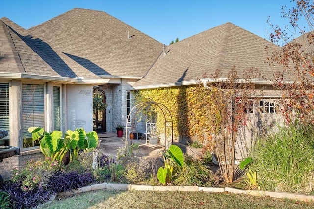 exterior space with a patio area