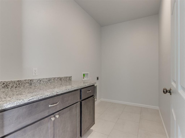 bathroom featuring tile patterned floors