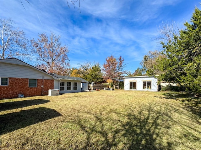 view of yard