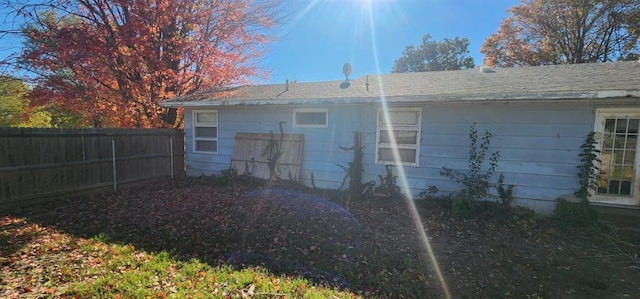 view of rear view of house