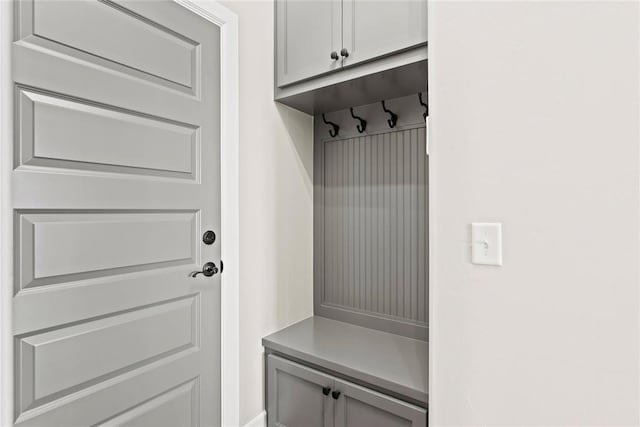 view of mudroom