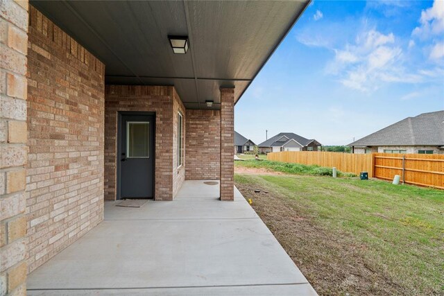 10513 SW 51st St, Mustang, OK 73064 - view of patio