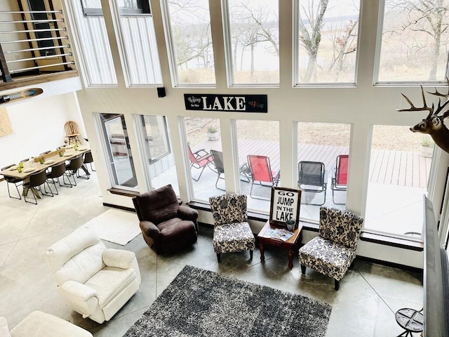 view of community lobby