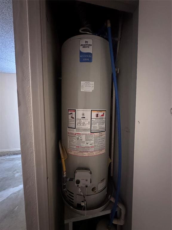 utilities featuring water heater