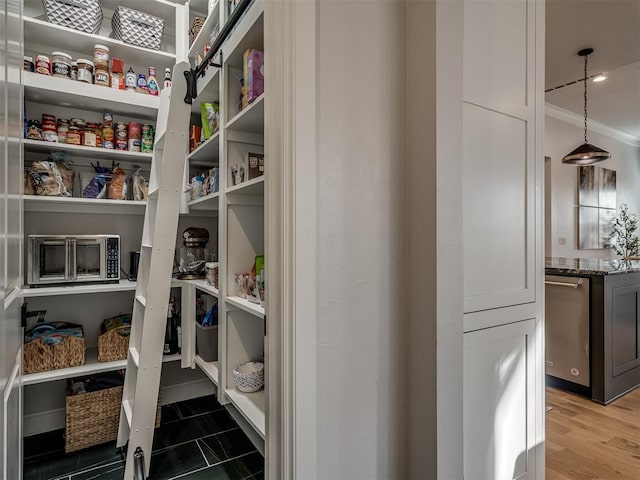 view of pantry