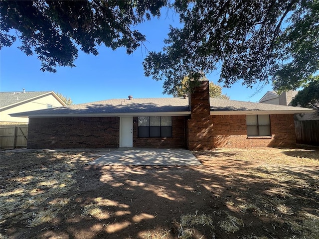 view of rear view of property