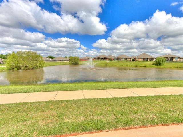 2213 Waterbrook Ct, Norman, OK 73026 - water view featuring nearby suburban area