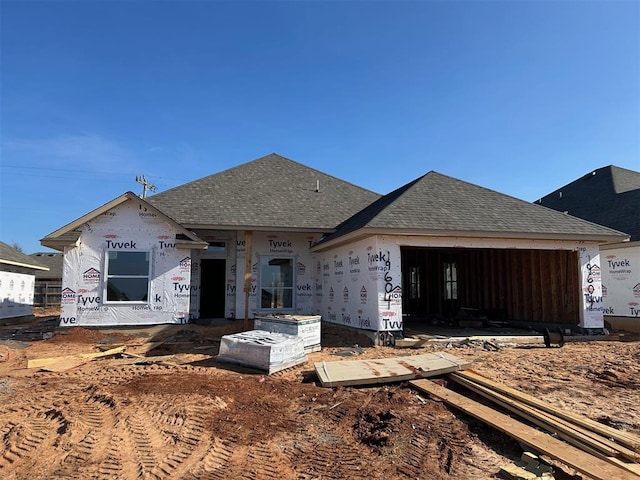 view of property in mid-construction