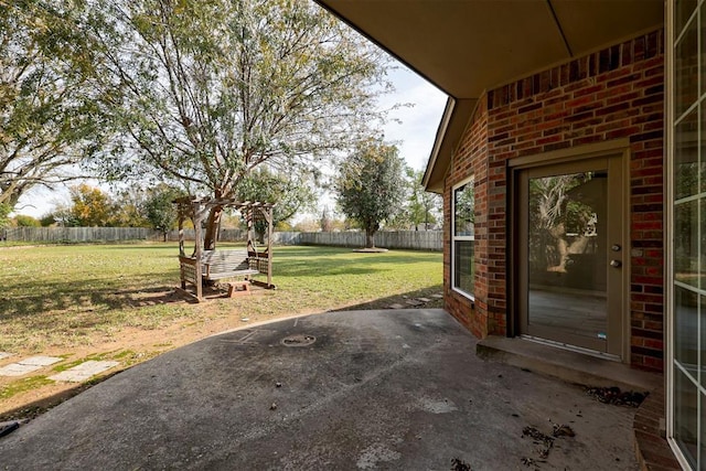 view of patio / terrace