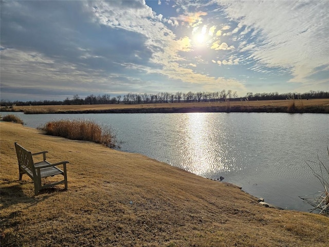 property view of water