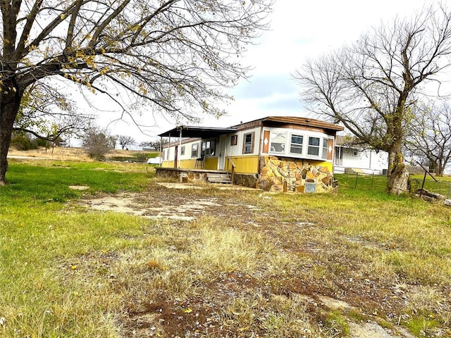 view of rear view of house