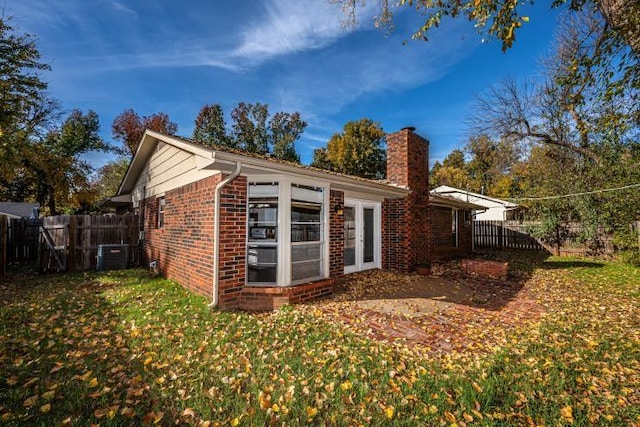 view of outbuilding with central AC unit