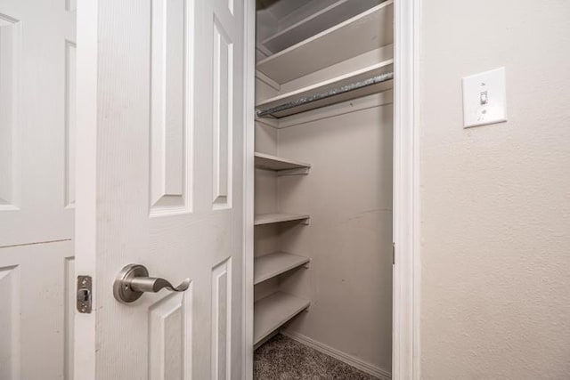 view of closet