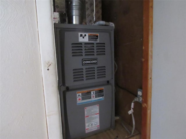 utilities featuring heating unit