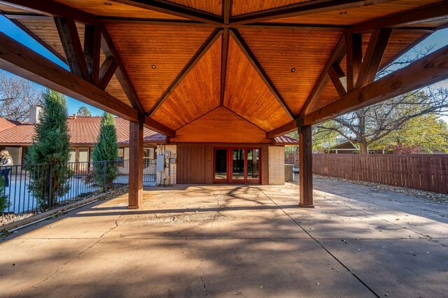 view of patio