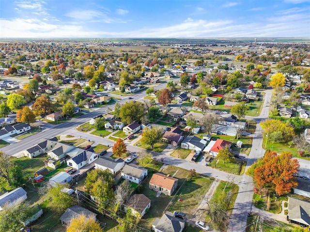907 S Wilson Ave, El Reno, OK 73036 - drone / aerial view