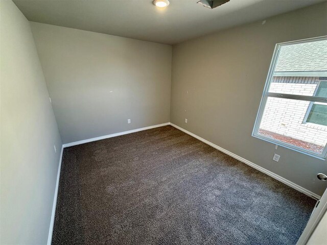 spare room featuring carpet floors