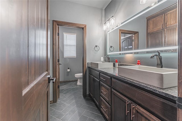 2063 County Road 1336, Blanchard, OK 73010 - full bath featuring toilet and double vanity
