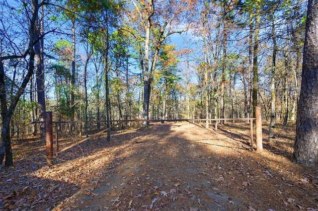 view of road