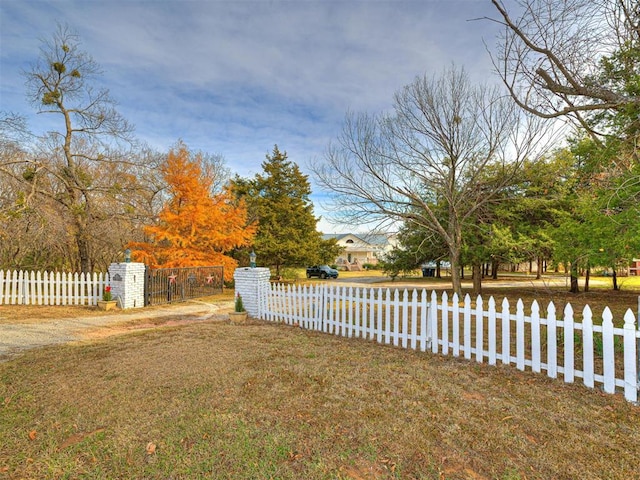 view of yard