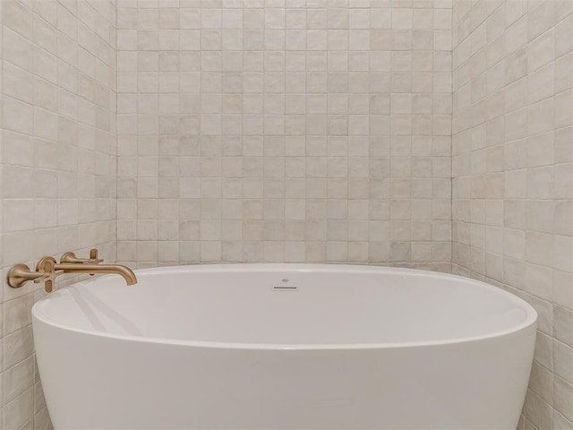 bathroom featuring a bathtub