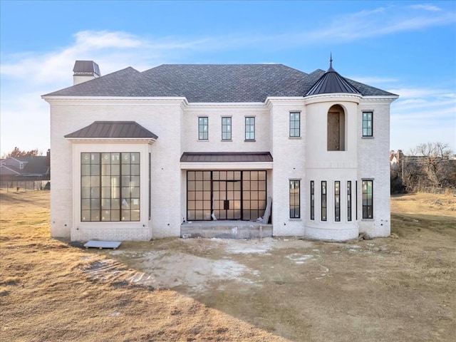 view of rear view of property