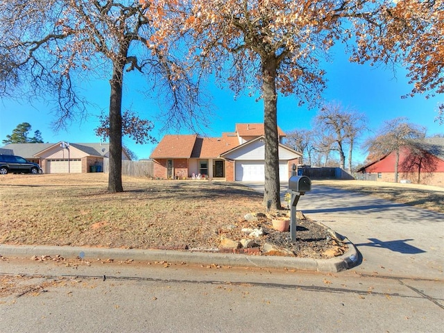 ranch-style house with a garage