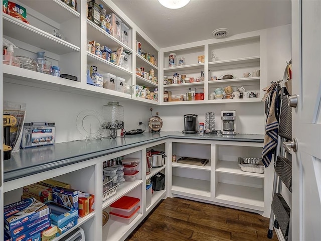 view of pantry