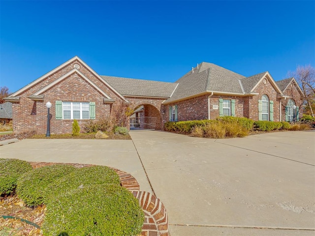 view of ranch-style home