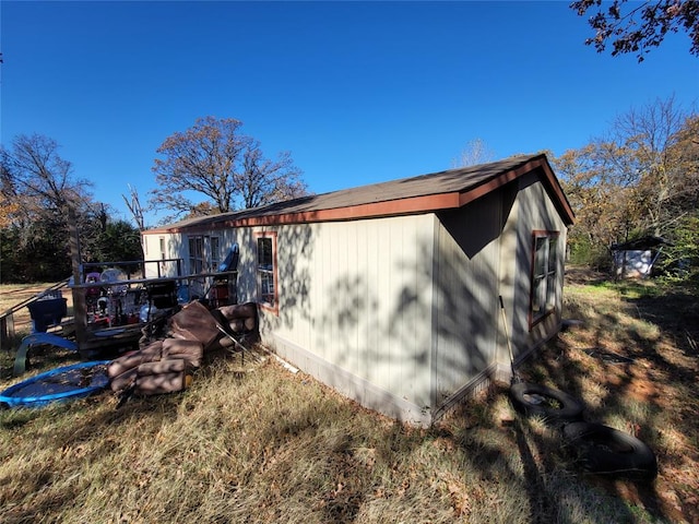 view of back of property