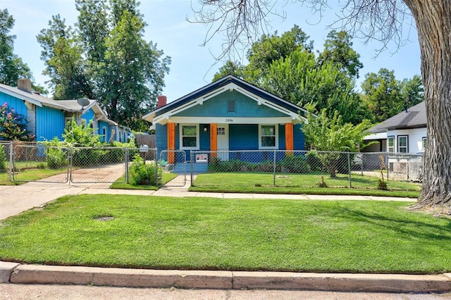 bungalow-style house with a porch