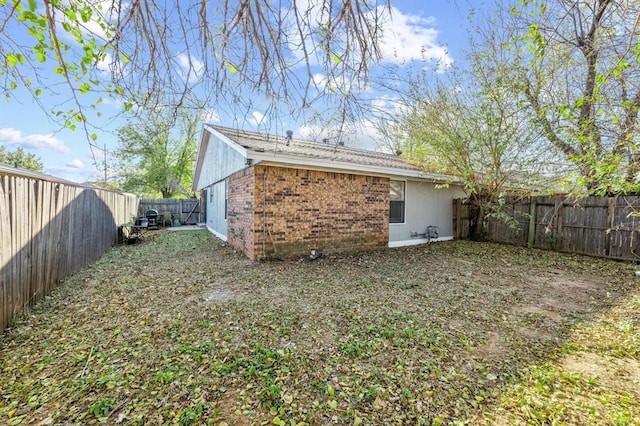 view of rear view of property