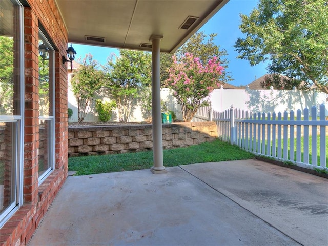 view of patio