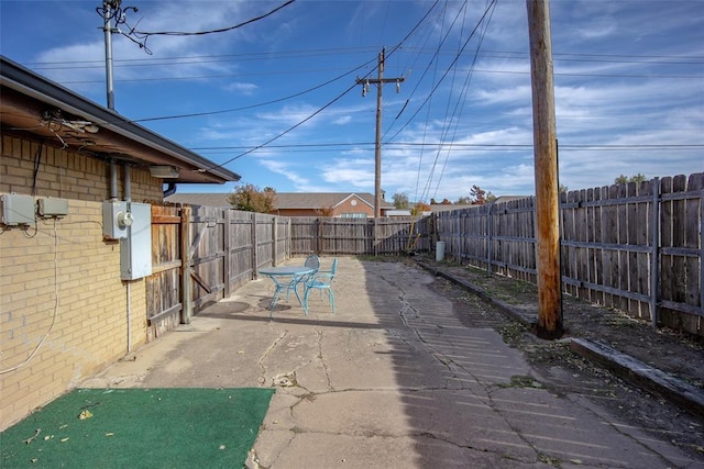 2100 Barclay Rd, Oklahoma City, OK 73120 - view of patio / terrace with a fenced backyard