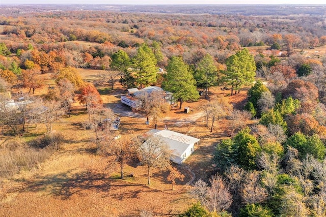 drone / aerial view featuring a rural view