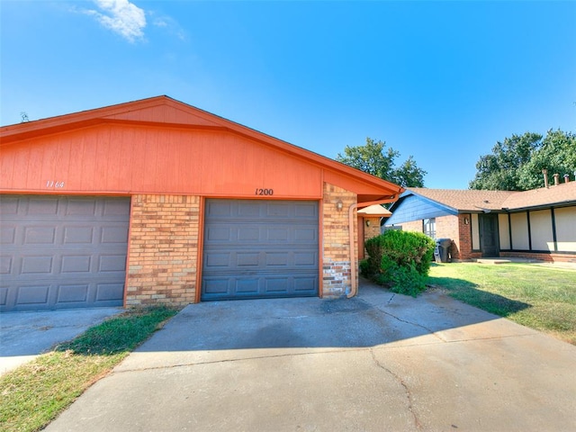 ranch-style house with a garage