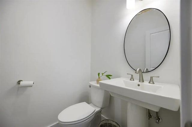 bathroom with toilet