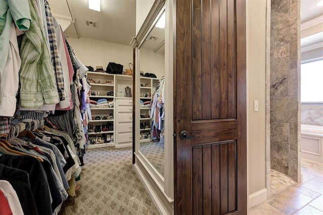 view of spacious closet