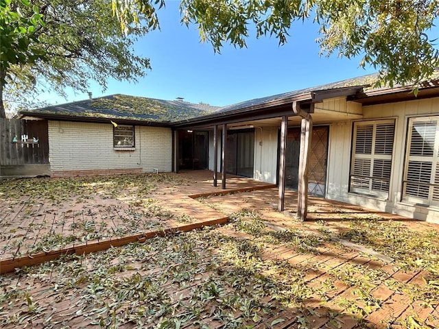 view of rear view of house