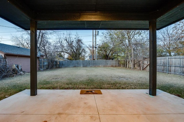 view of patio