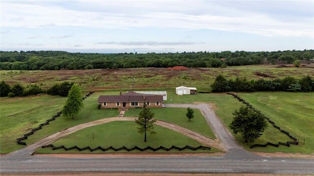 920173 S 3450th Rd, Chandler, OK 74834 - overview of rural landscape