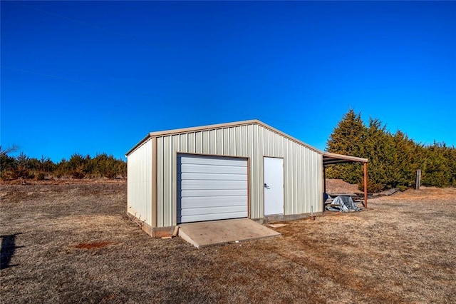 920173 S 3450th Rd, Chandler, OK 74834 - view of garage