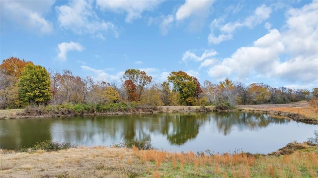 property view of water