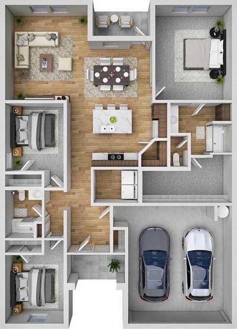 view of layout