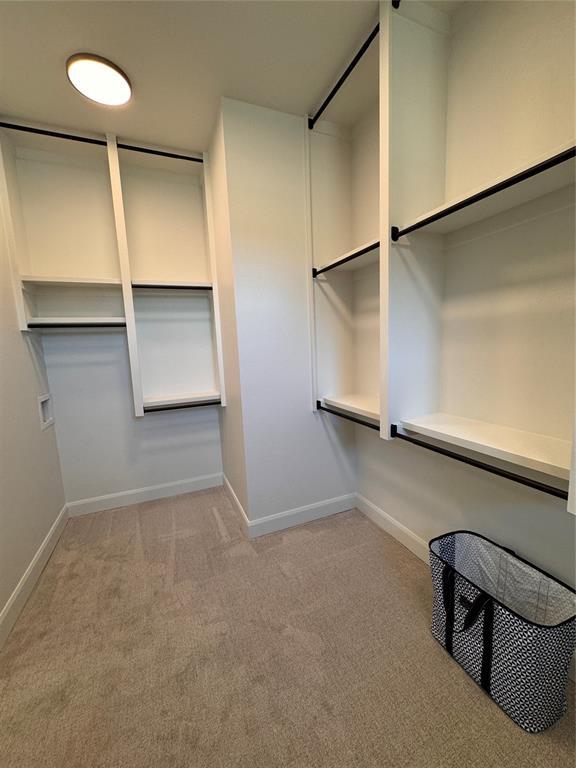 8409 NW 128th St, Oklahoma City, OK 73142 - spacious closet with carpet floors